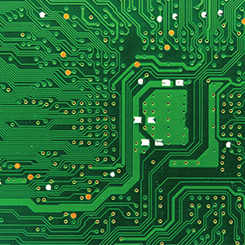 Total support from specification proposal, design, and prototyping of printed circuit boards, to mass production and quality assurance